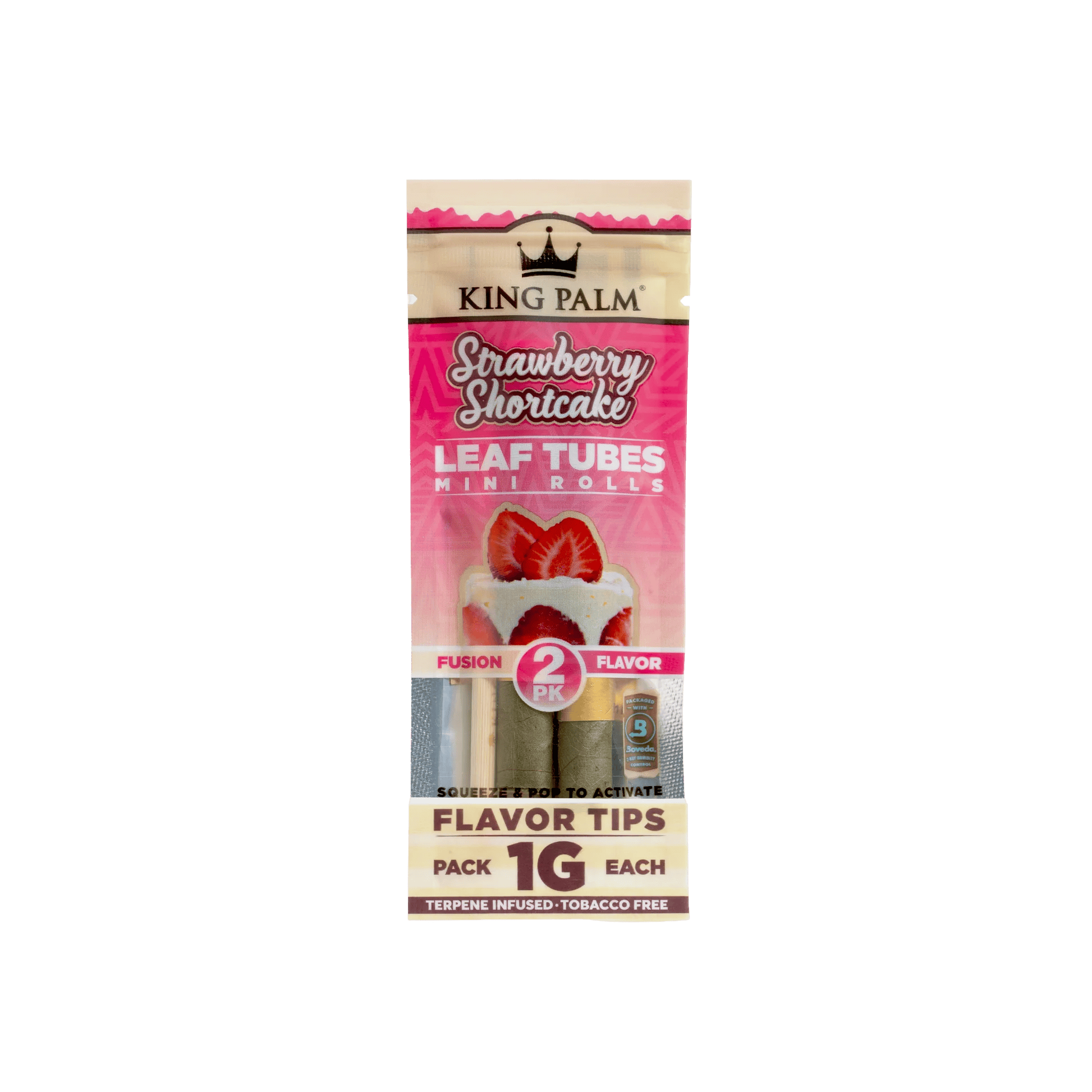 KING PALM - STRAWBERRY SHORTCAKE 2PK