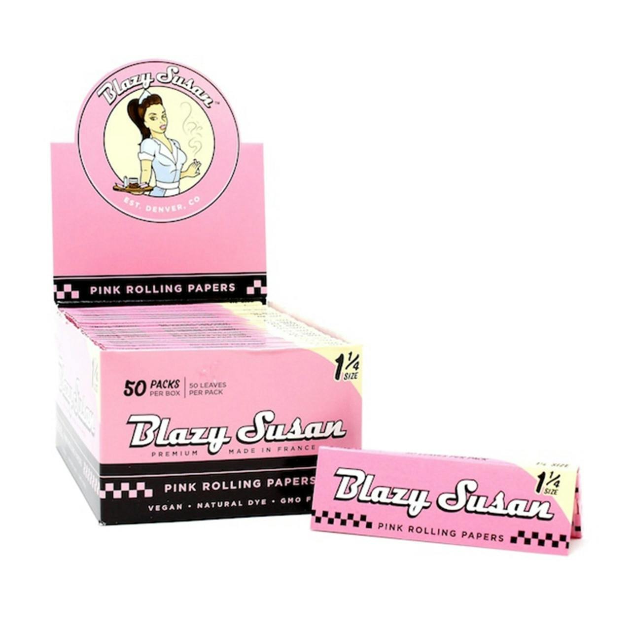 Blazy Susan - Rolling Papers (Purple) - 1 1/4 Size