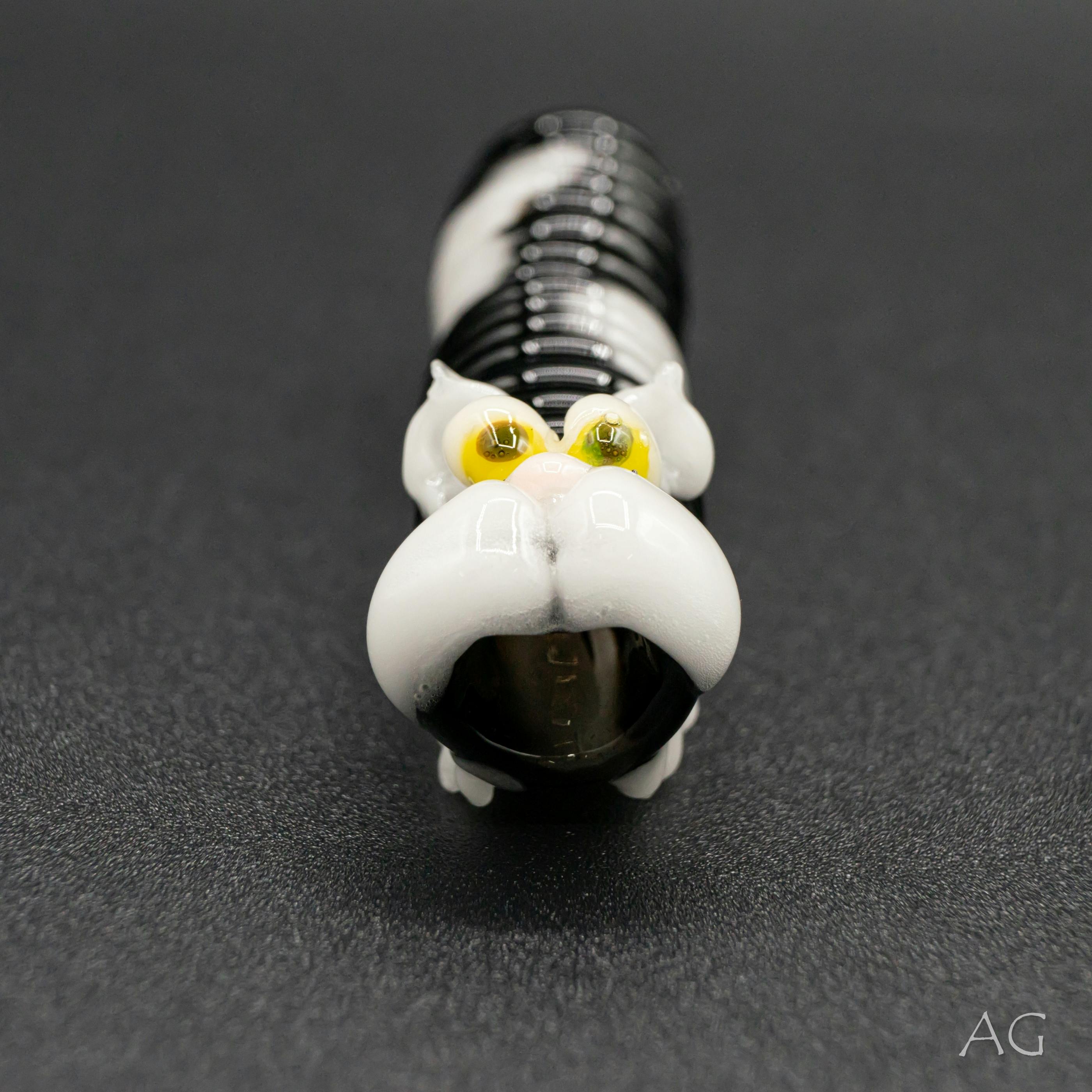 Glass Enthusiast - CATerpillar Chillum - Glass Chillum