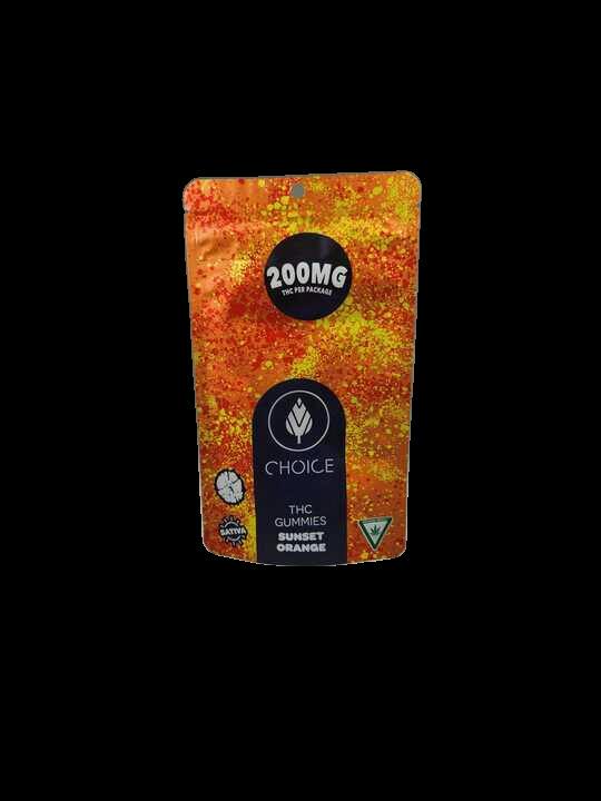 AU | Choice Chews | Sunset Orange Sativa 200mg