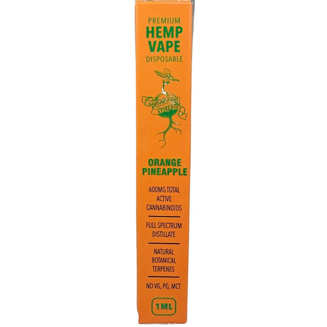 AU | Earthbound Remedies Disposable Vape 1g | Orange Pineapple cannabis product