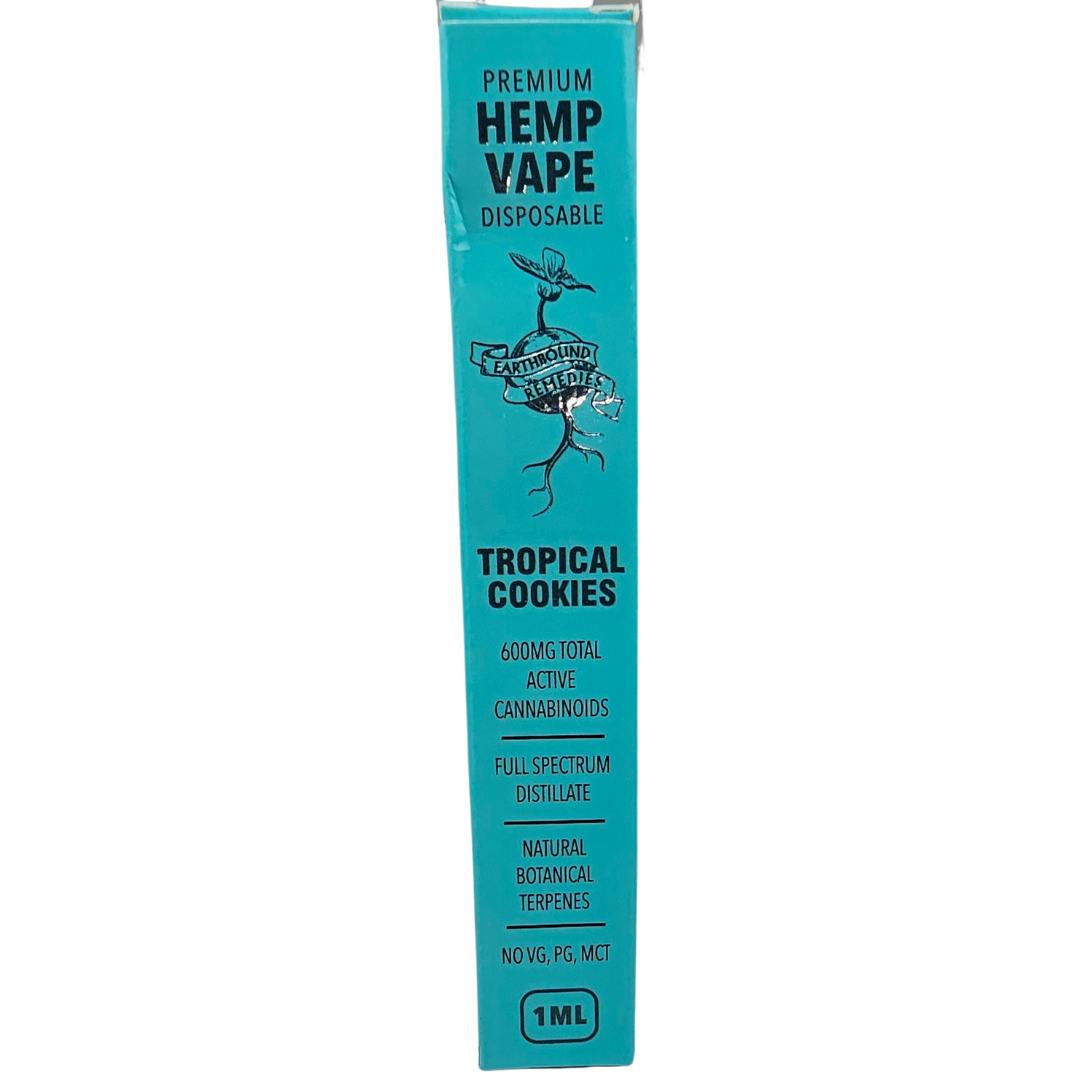 AU | Earthbound Remedies Disposable Vape 1g | Tropical Cookies cannabis product