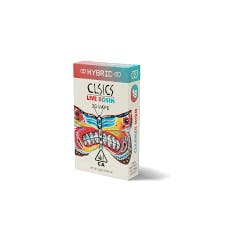 Clsics - Butter Cake - Hybrid - Live Rosin Cartridge - 1g