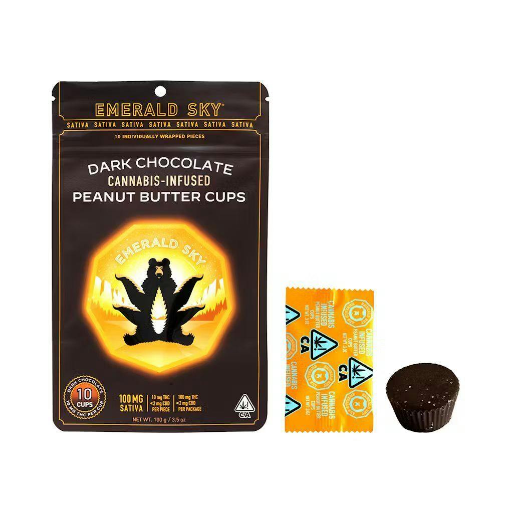 Emerald Sky - Hybrid - Peanut Butter - 10 Pack -100mg