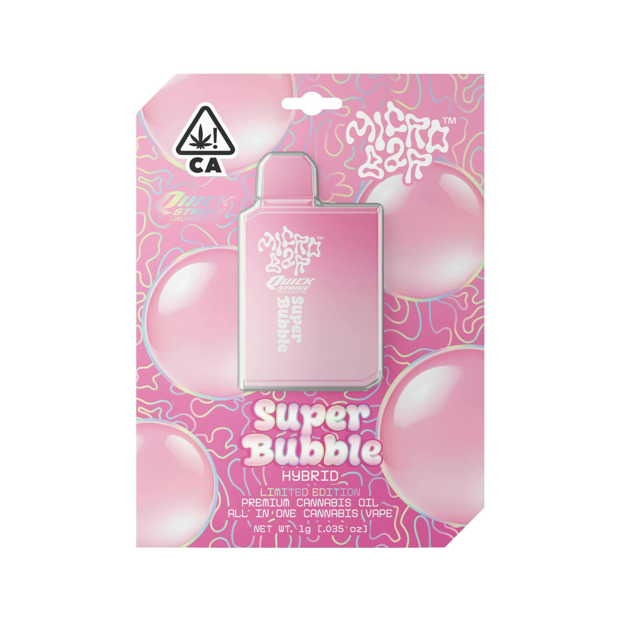 MICROBAR - SUPER — Bubble