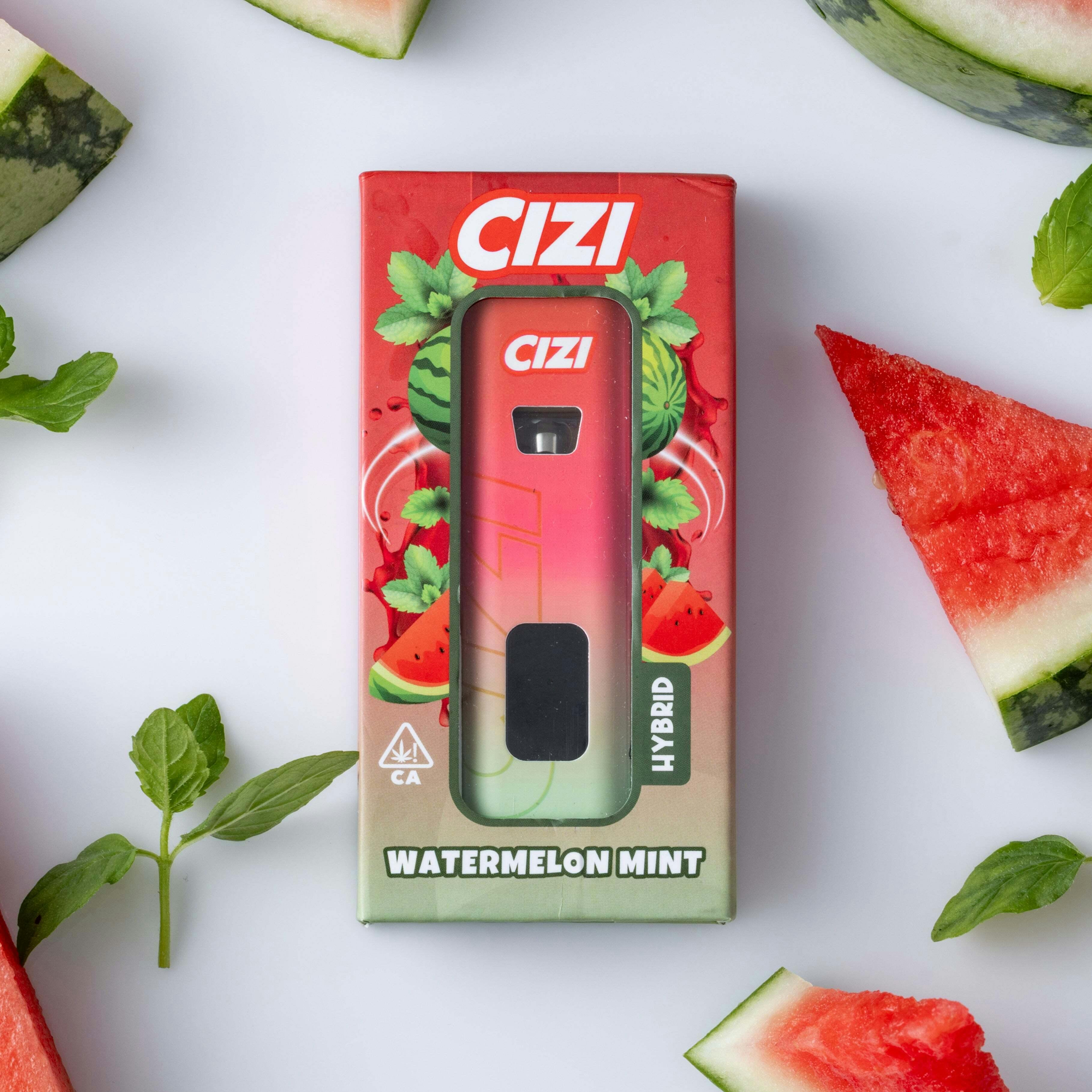CIZI - WATERMELON MINT - HYBRID - AIO VAPE - 1 g