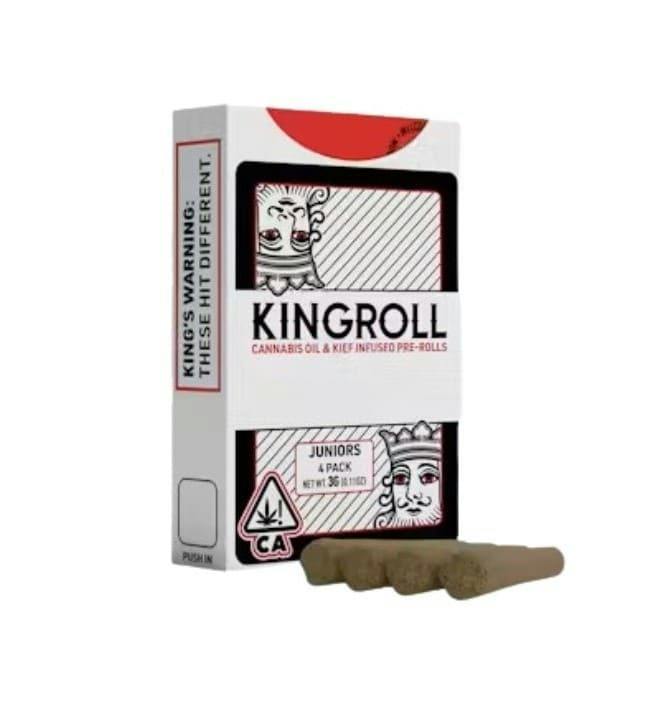 KING PEN - MOONBOW X RAINBOW BELTS - HYBRID - INFUSED PREROLL - 3 g - 4 Pack