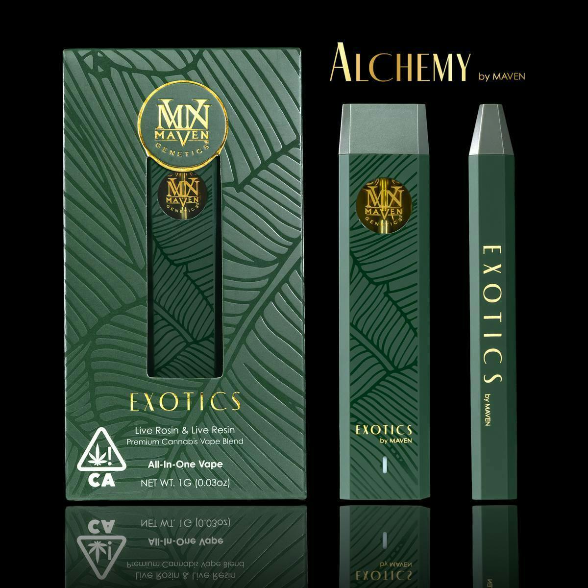 MAVEN- EXOTICS - I/H - ALCHEMY AIO - 1 g