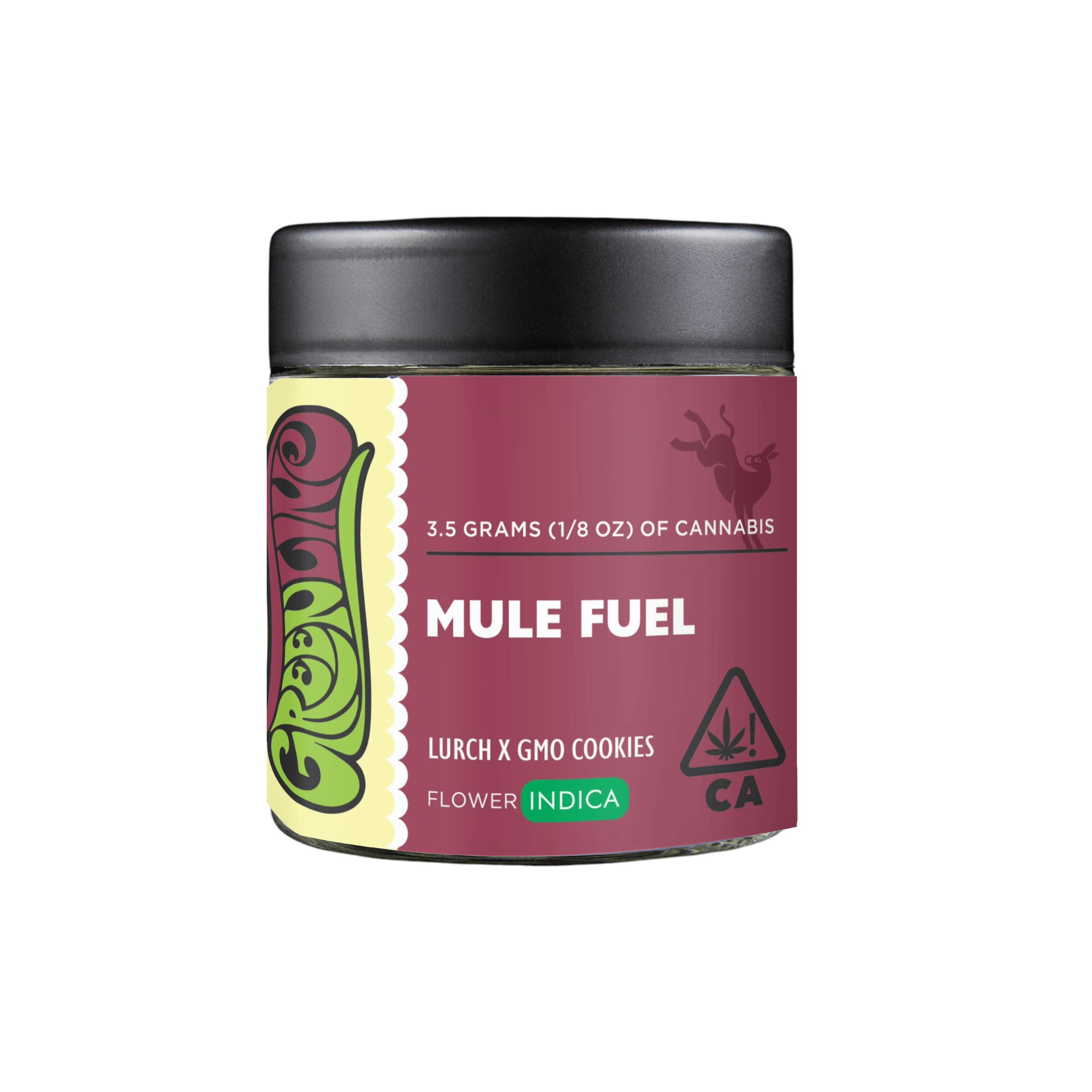 GREENLINE - MULE FUEL - INDICA - FLOWER - 3.5 g