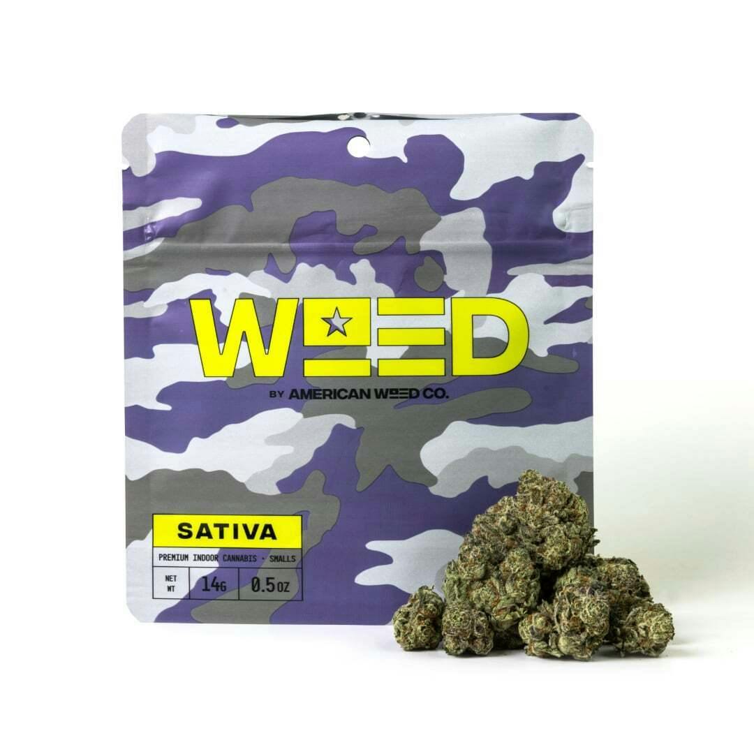 AMERICAN WEED CO. - GELONADE - SATIVA - FLOWER SMALL BUDS - 14 g