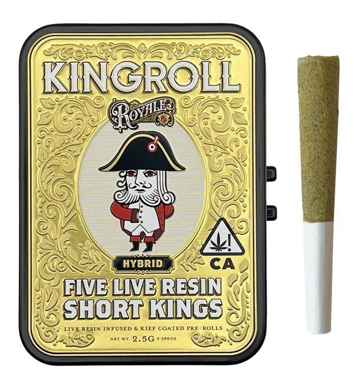 KING PEN - SOUR D - HYBRID - LIVE RESIN PRE ROLL - 2.5 g - 5 Pack