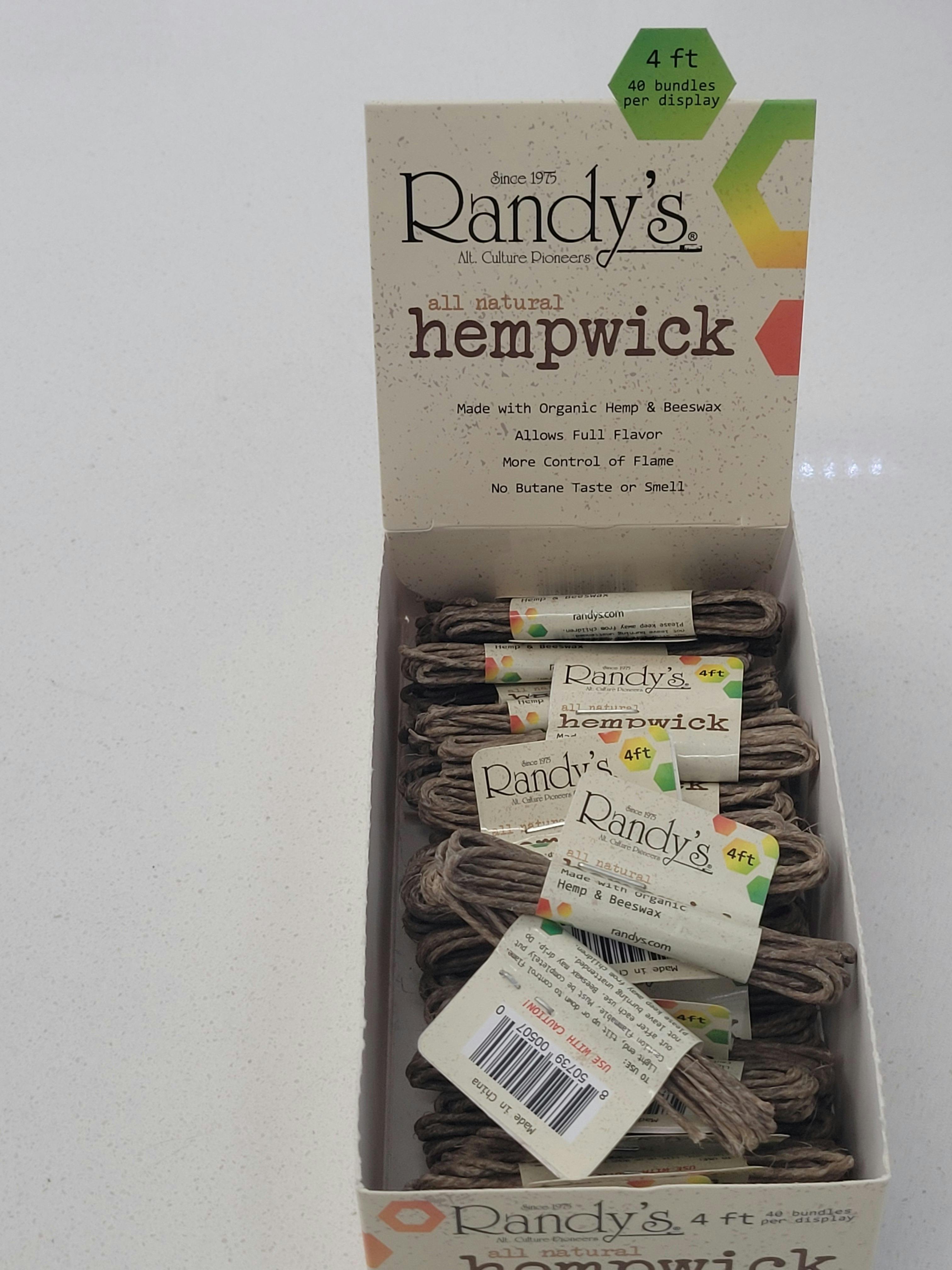 Randy's Hemp Wick