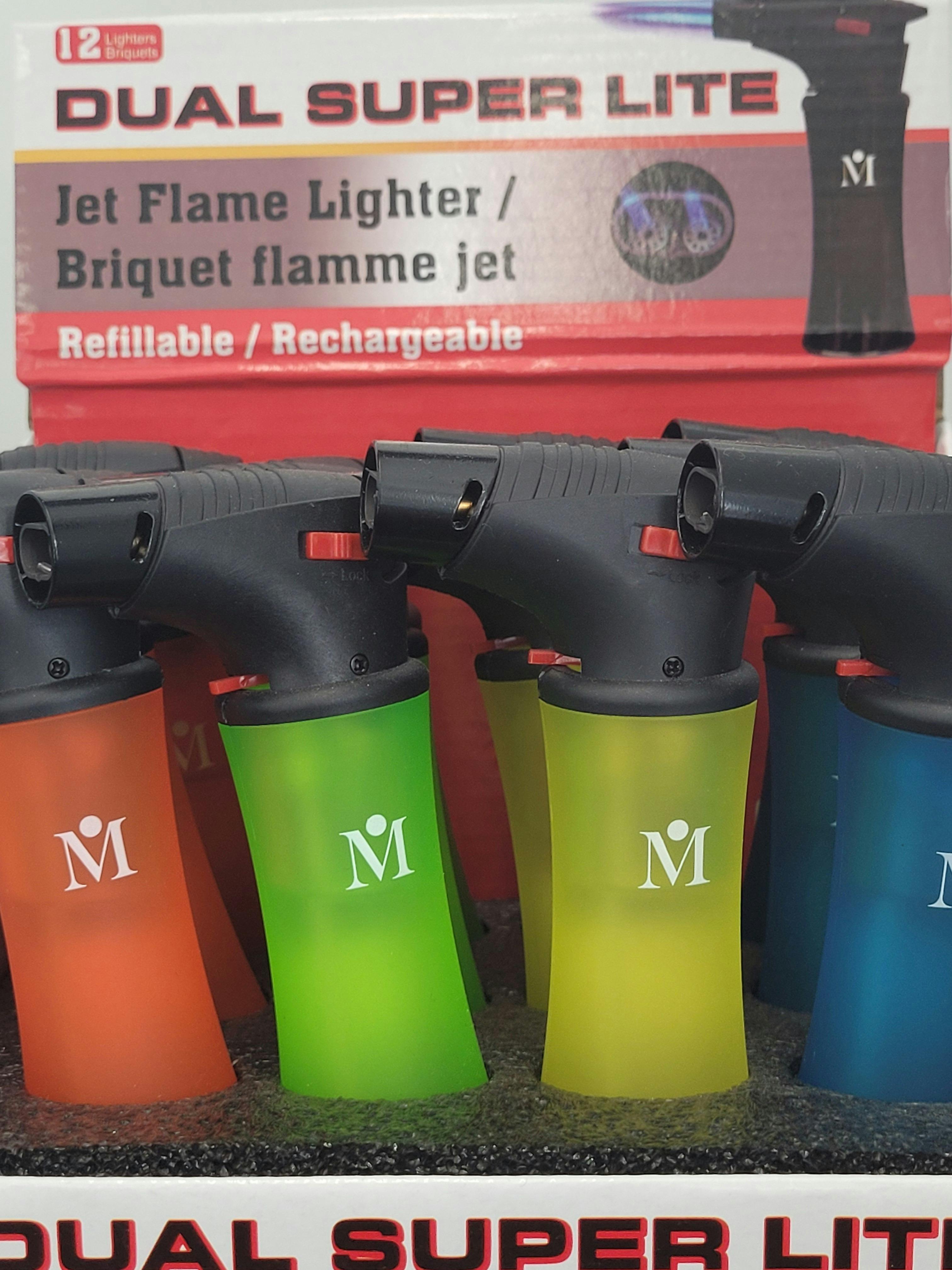 M Jet Flame Lighter Assorted