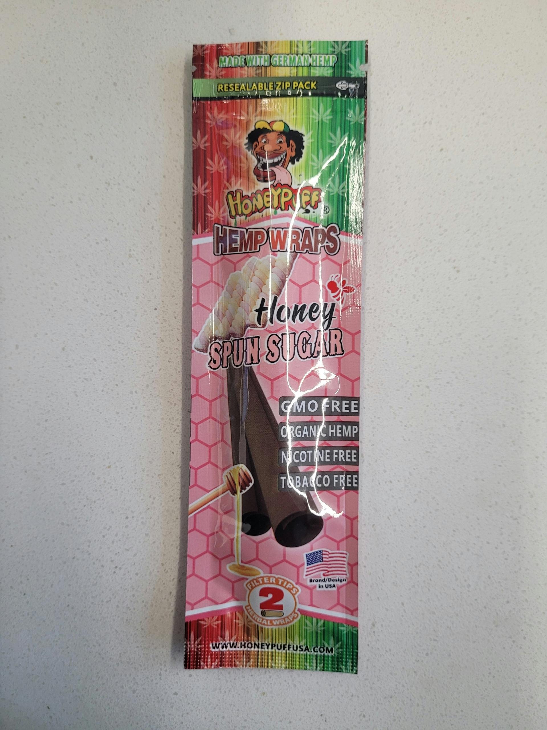 Honey Puff Hemp Wraps - Spun Sugar