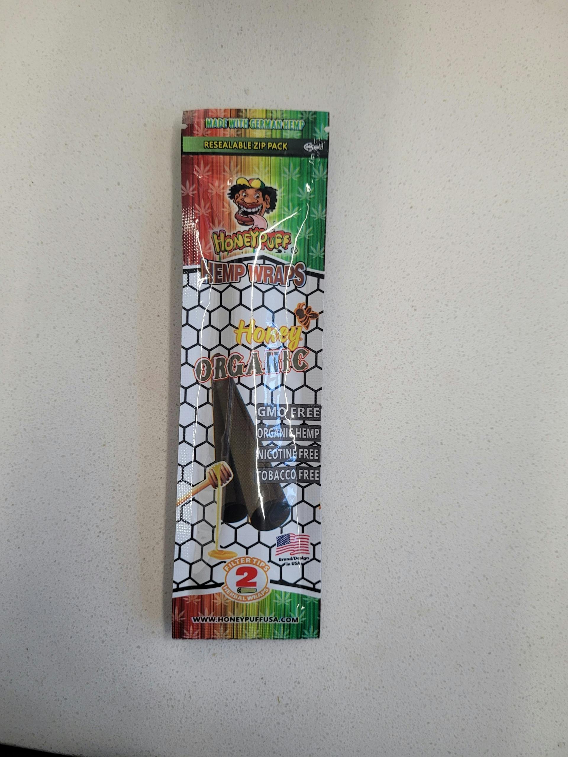 Honey Puff Hemp Wraps - Honey Organic