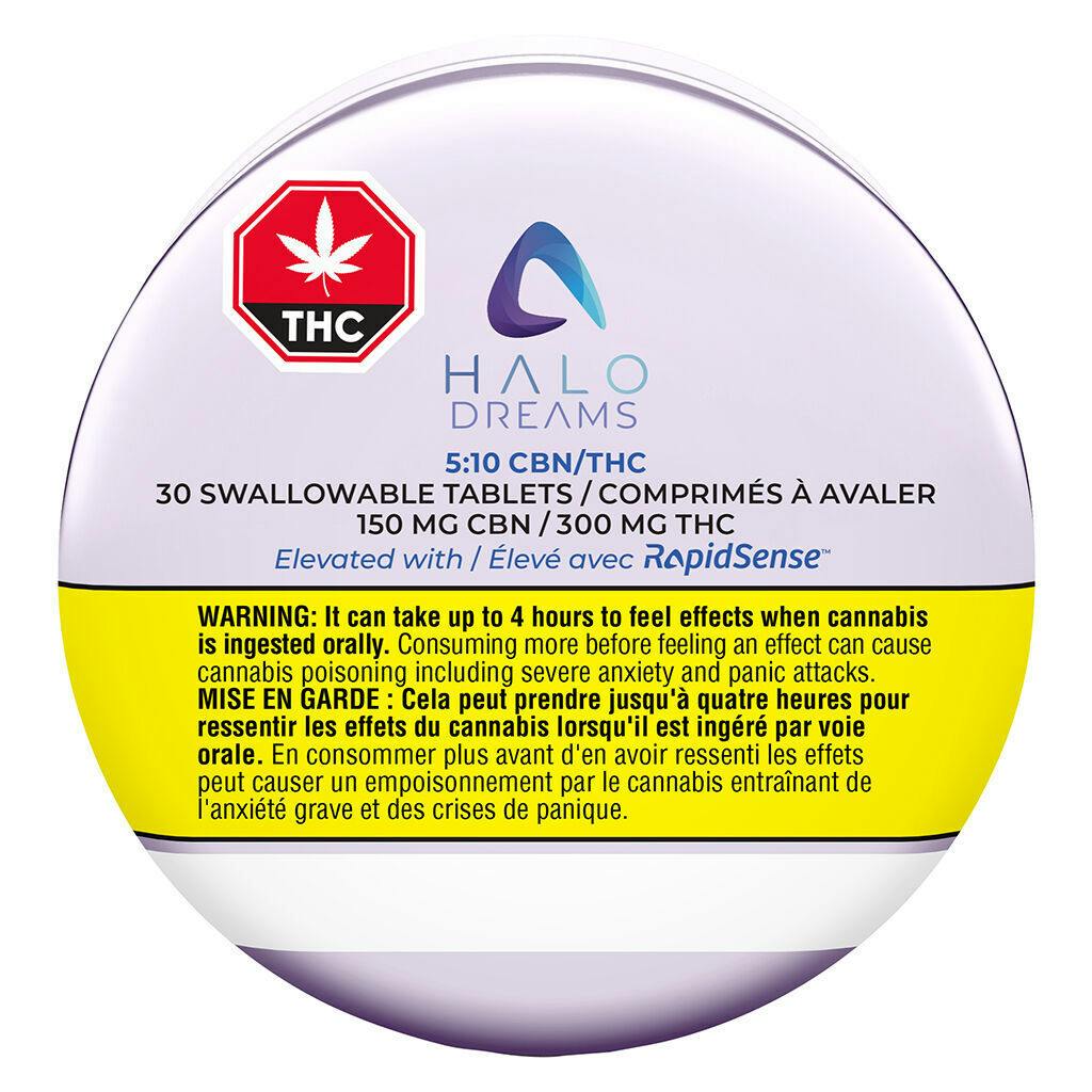 Aspire - HALO Dreams 5:10 CBN/THC - 30 caps
