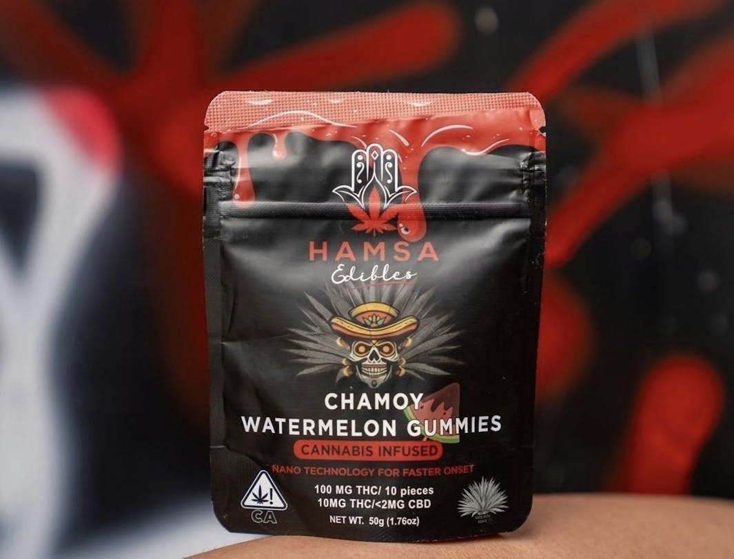 Chamoy Watermelon Gummies - 100 Mg. THC