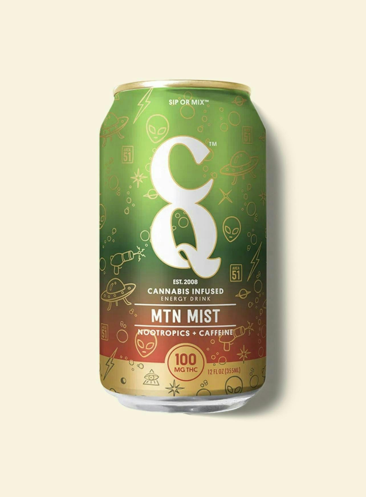 CQ - Mountain Mist 100mg - 12oz Can