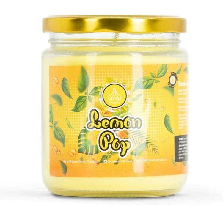 Candle - Smoke Out Odor 13oz - Lemon Pop