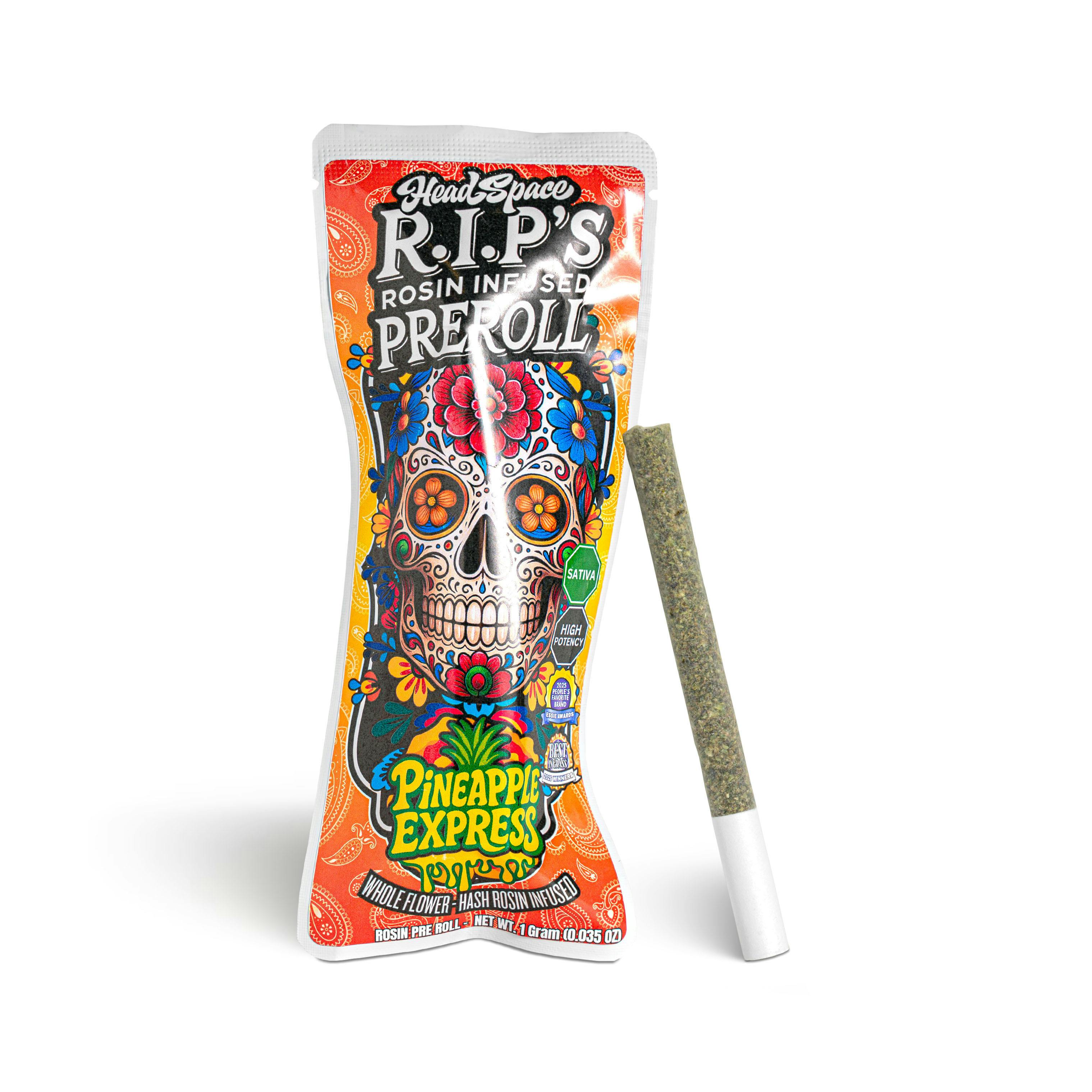 Pineapple Express Rosin Infused Pre-Roll