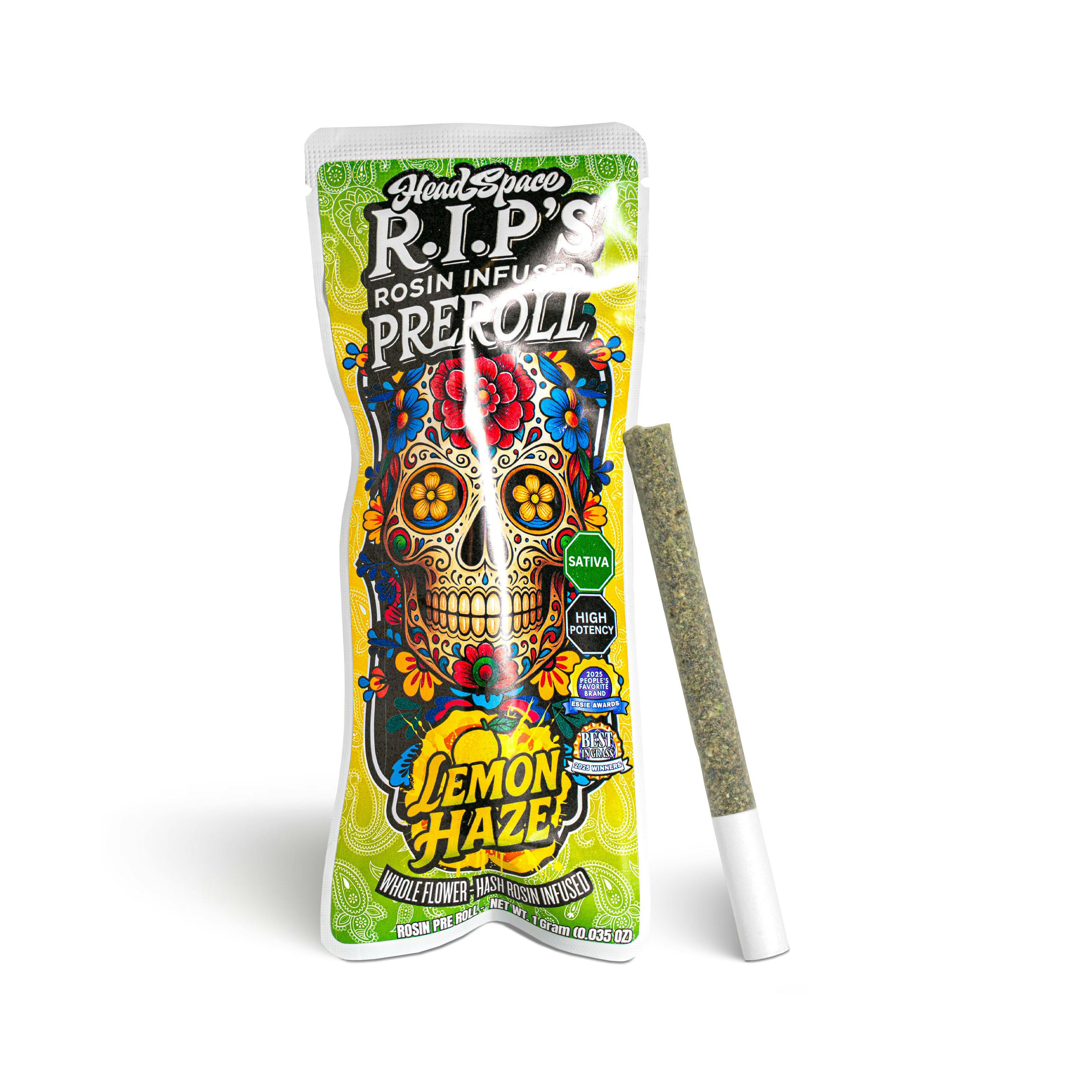Lemon Haze Rosin Infused Pre-Roll