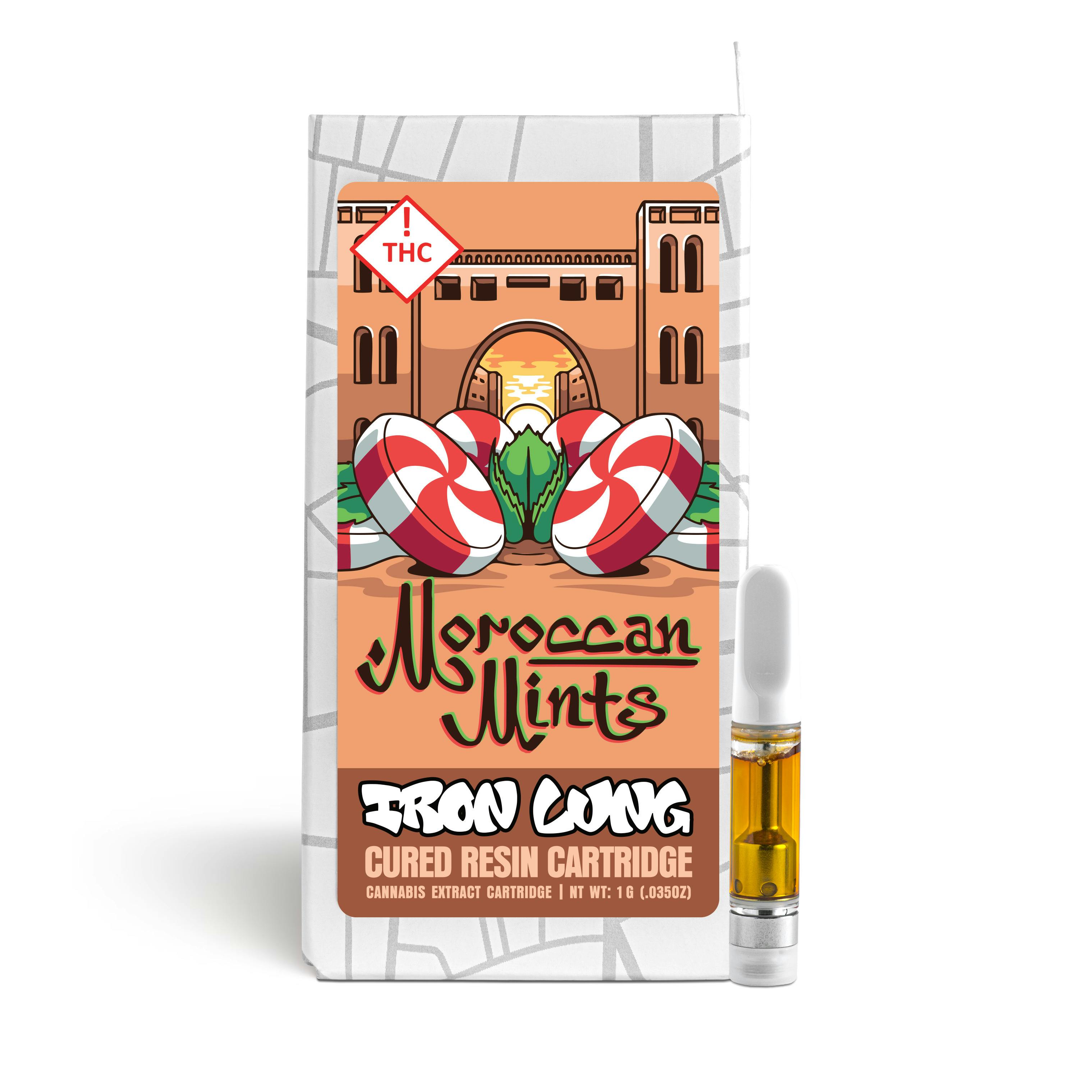 Moroccan Mints Cured Resin Cart