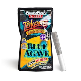 Blue Agave Tokees Rosin Infused Pre-Roll - 5 Pack