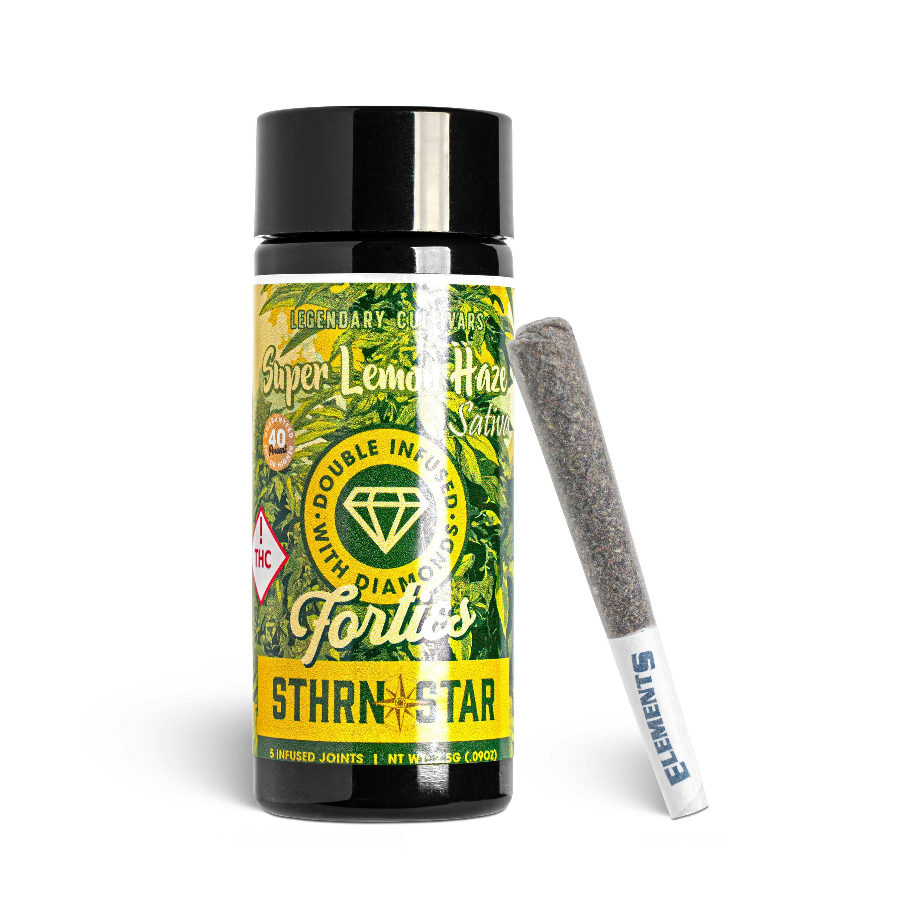 Super Lemon Haze Diamond Infused Pre-Rolls - 5 Pack