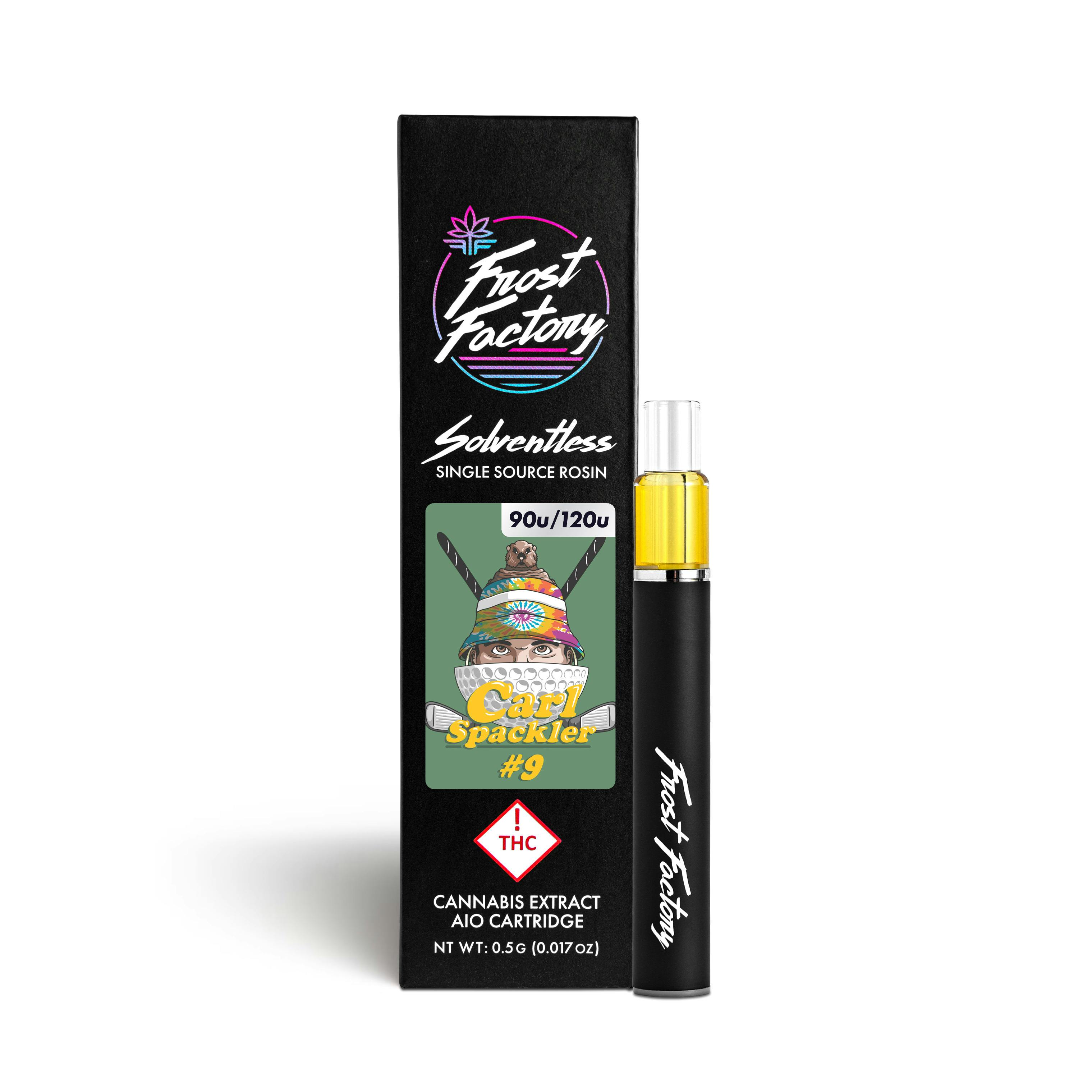 Carl Spackler #9 90u/120u Rosin AIO
