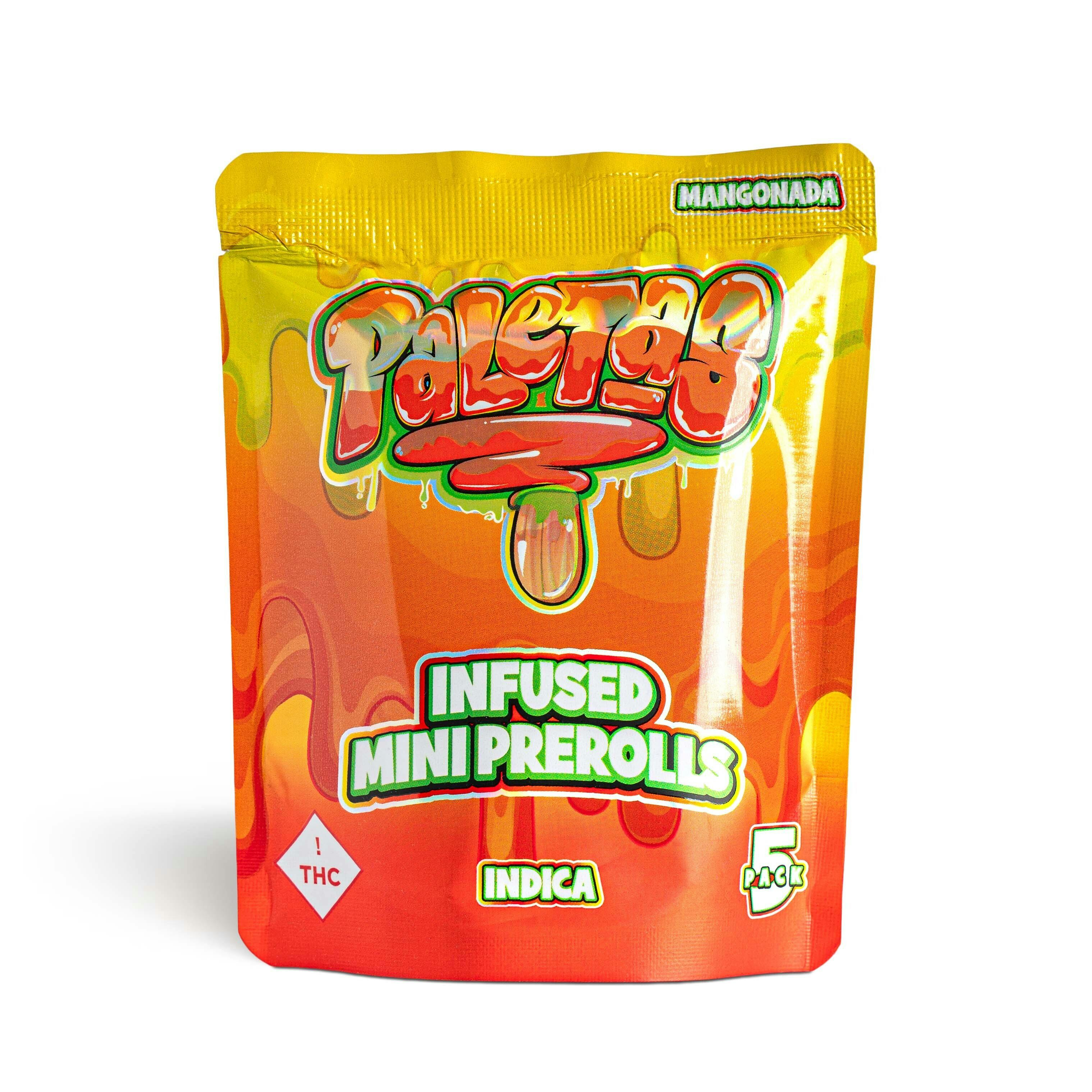 Paletas Mangonada Infused Pre-Rolls - 5 Pack