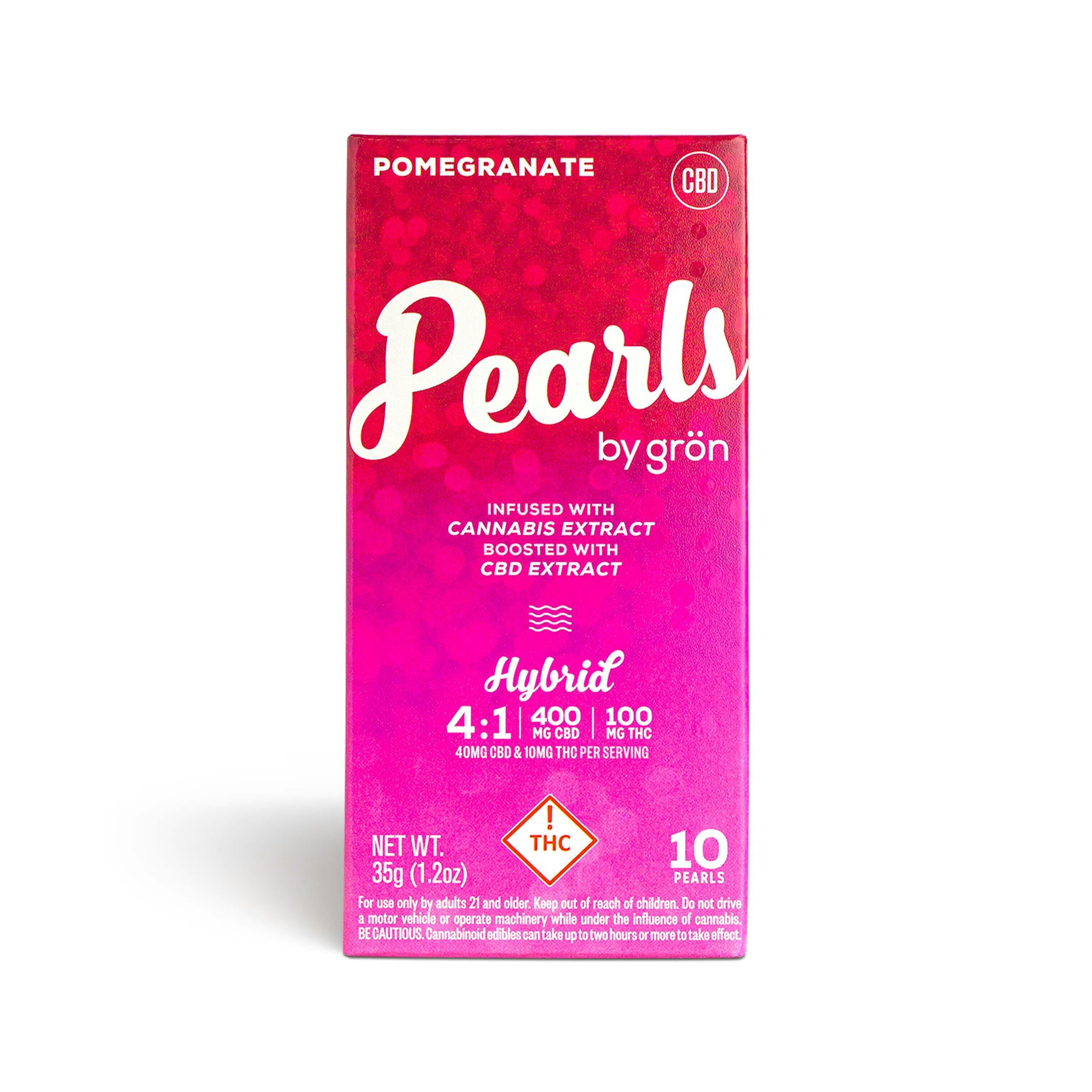 Pomegranate 4:1 CBD:THC Pearls