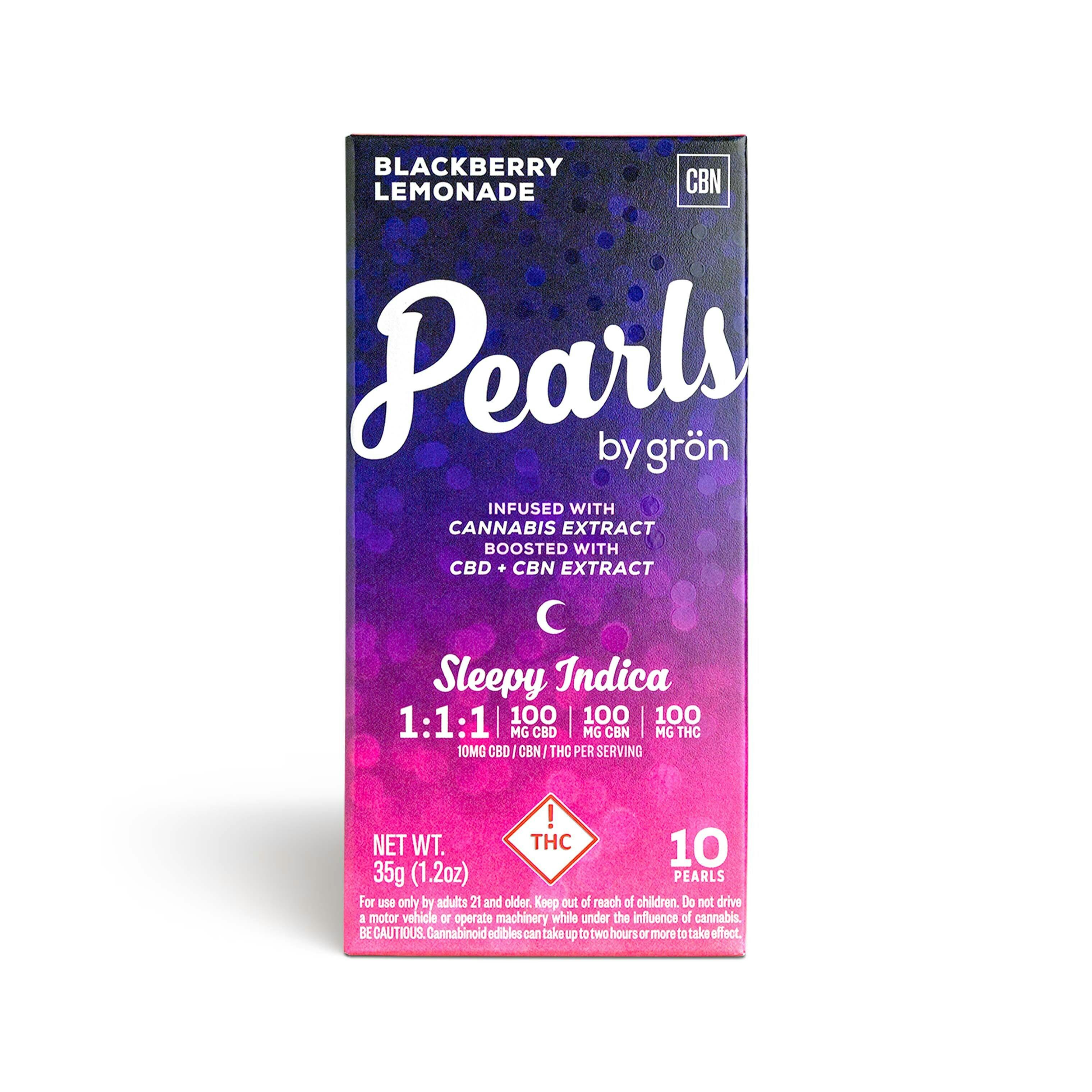 Blackberry Lemonade 1:1:1 CBD:CBN:THC Pearls