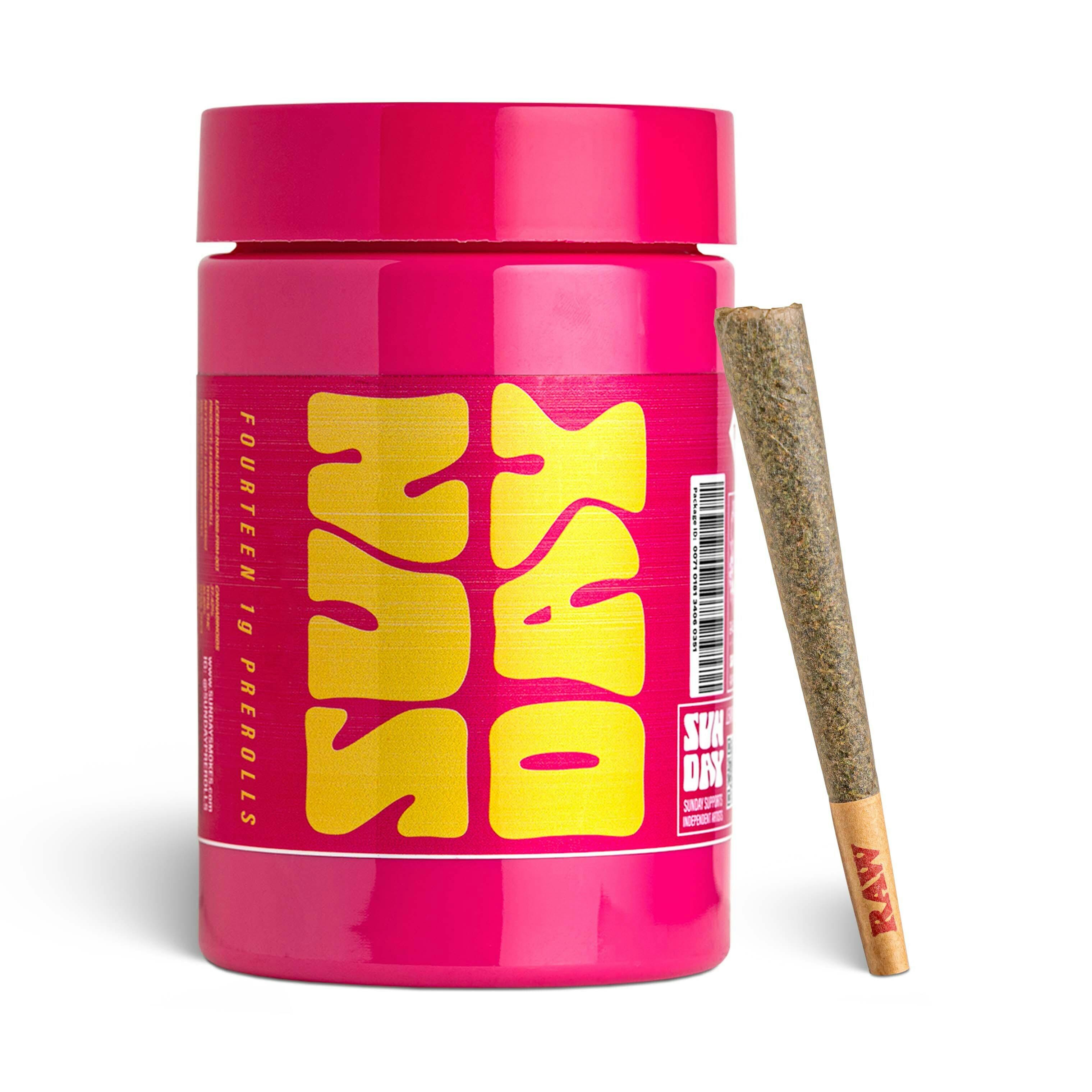 Spunday Pre-Roll - 14 Pack