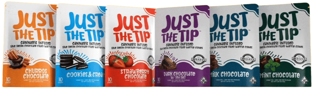 DAYDREAMERS CHURROS (H) 100MG CHOCOLATE CONES