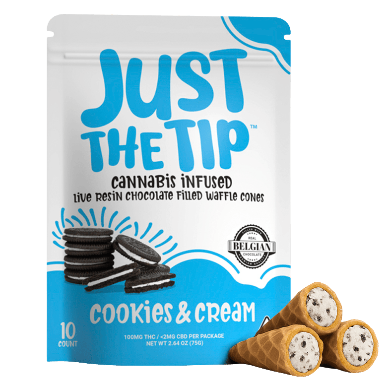 DAYDREAMERS COOKIES & CREAM (H) 100MG CHOCOLATE CONES