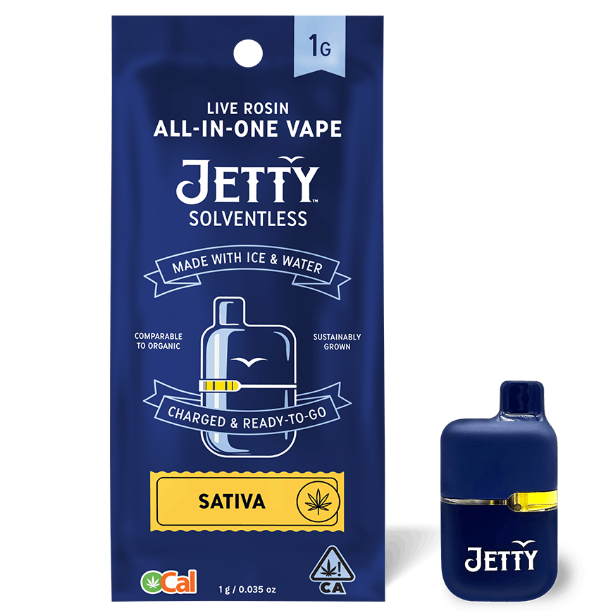 Mini Tank | Cherry Jam | Live Rosin Disposable | 1g by Jetty Extracts