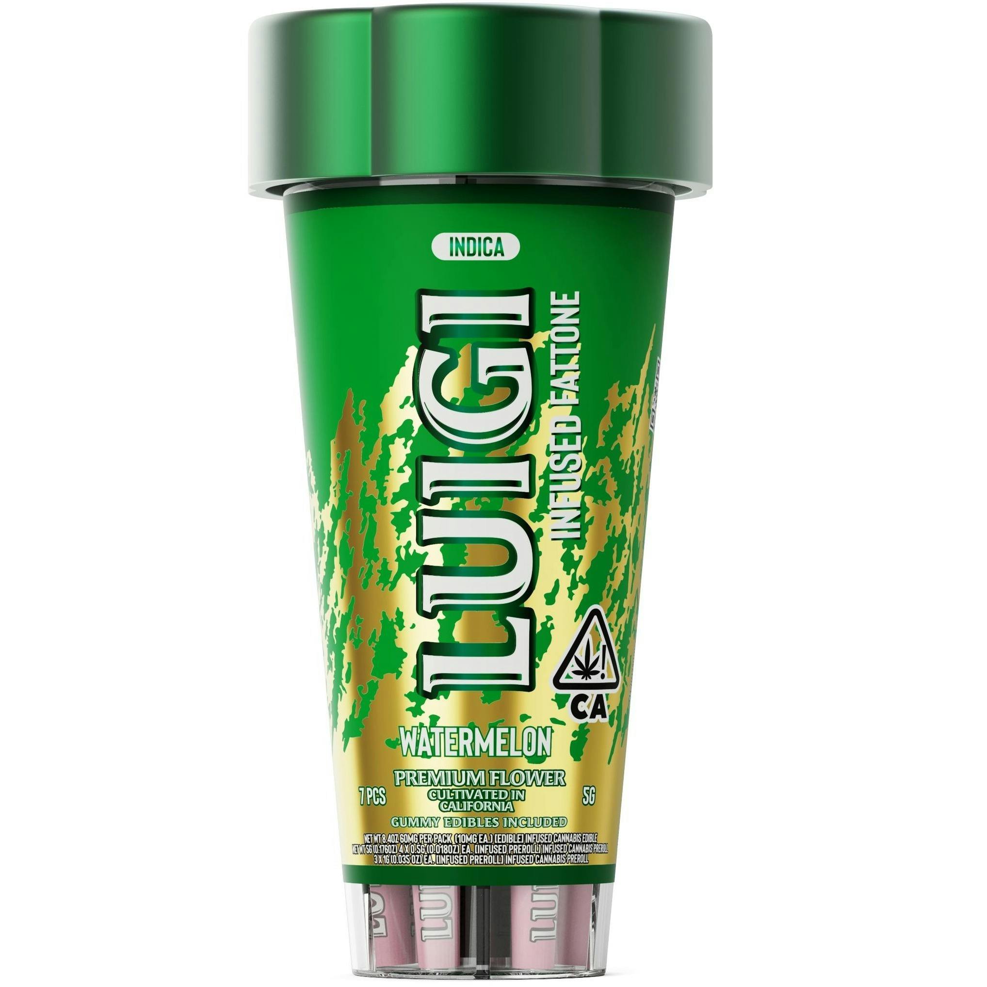 LUIGI WATERMELON (I) 7PK 5G INFUSED PREROLLS