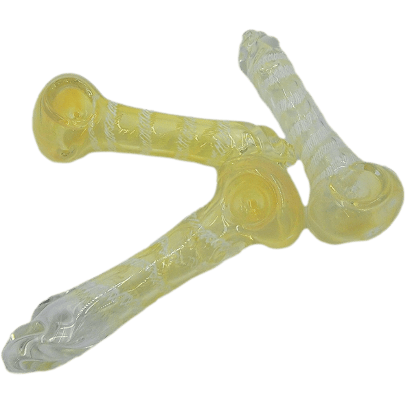 5.5" Fumed Twisted Mouth Hand Pipe at LovingBud Dispensary LLC, with Drive Thru