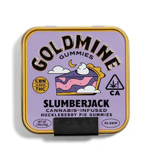 Goldmine Gummies | Sleep + CBN | Slumberjack Huckleberry Pie | 120mg