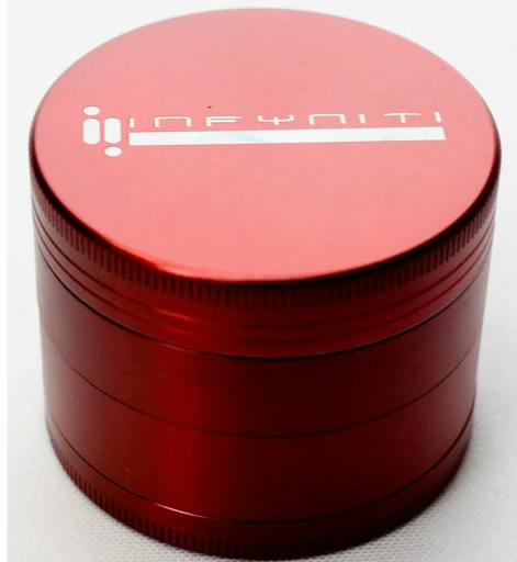 4 Parts Metal Grinder - Red