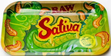 Medium Rolling Tray - Sativa