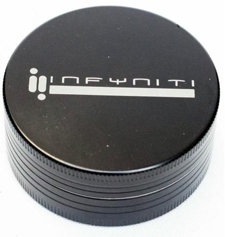 2 Part Metal Grinder - Black
