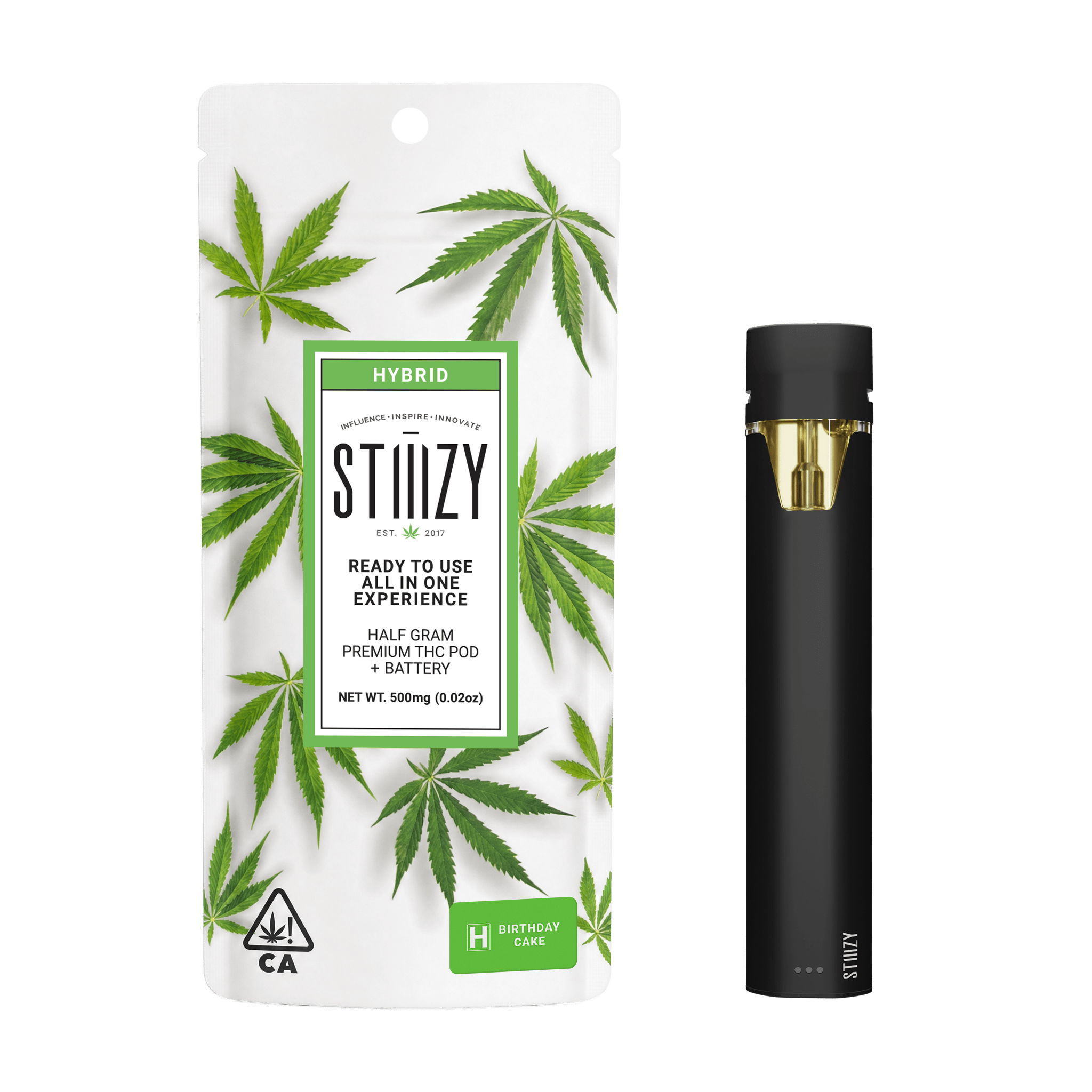 STIIIZY - Original GO AIO Experience - Birthday Cake - 0.5g