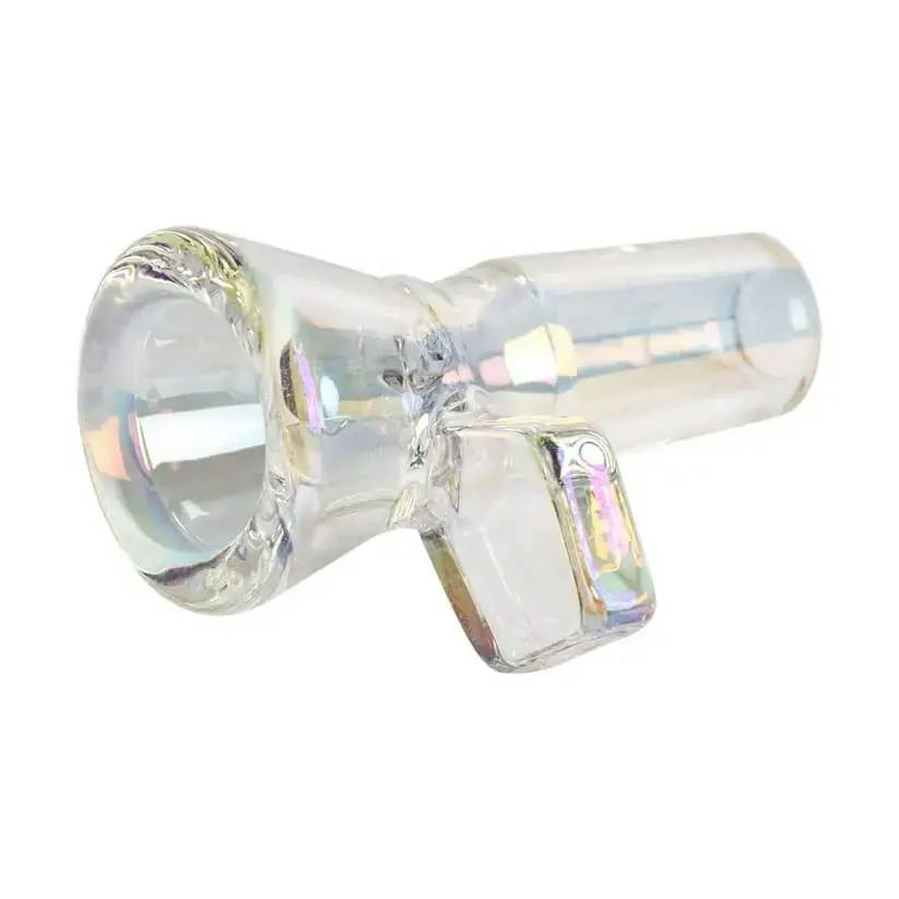 Metallic Terminator Finish Diamond Handle Bowl - Rainbow