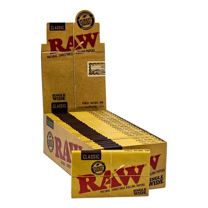 Raw Classic Single Wide Double Window Papers