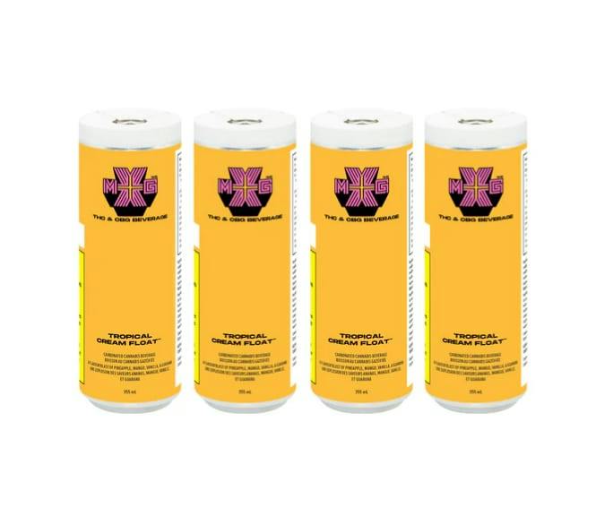 Tropical Cream Float 1:1 THC:CBG Mulitpack - 4pk