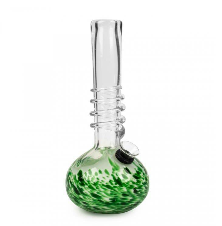 7" Original Tube Bong- Retro Glass