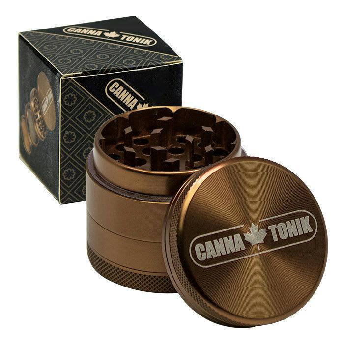 Cannatonik 40mm Anodized Aluminum Grinder - Bronze