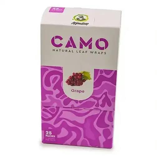 CAMO Chamomile Natural Leaf Wraps 5pk - Grape