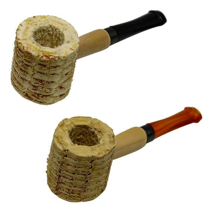 Corn Cob Wood Pipe